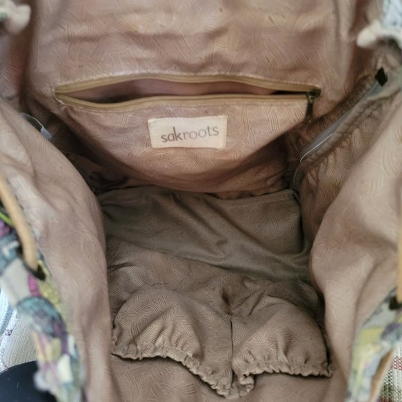 SakRoots Floral Backpack Cute Casual Outdoors Pockets Radiant All Over Print - Picture 7 of 9